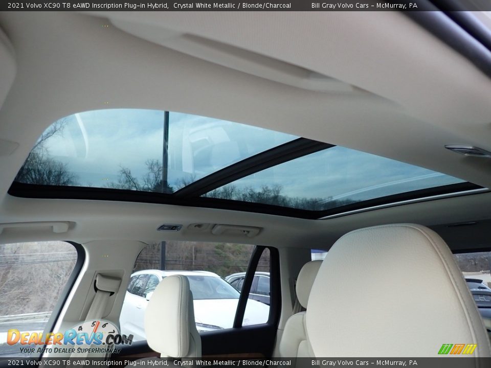 Sunroof of 2021 Volvo XC90 T8 eAWD Inscription Plug-in Hybrid Photo #12