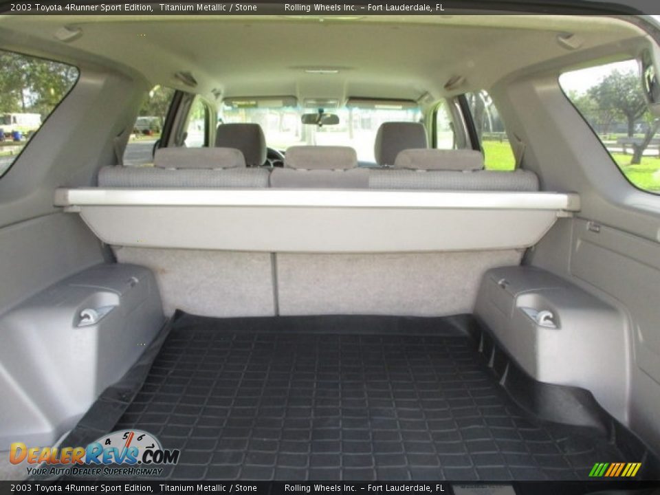 2003 Toyota 4Runner Sport Edition Titanium Metallic / Stone Photo #15
