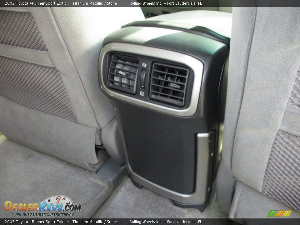 2003 Toyota 4Runner Sport Edition Titanium Metallic / Stone Photo #21