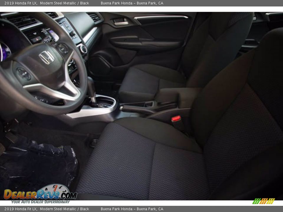 2019 Honda Fit LX Modern Steel Metallic / Black Photo #3