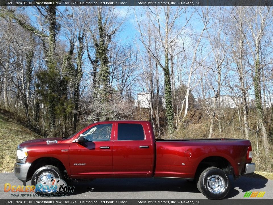 2020 Ram 3500 Tradesman Crew Cab 4x4 Delmonico Red Pearl / Black Photo #1