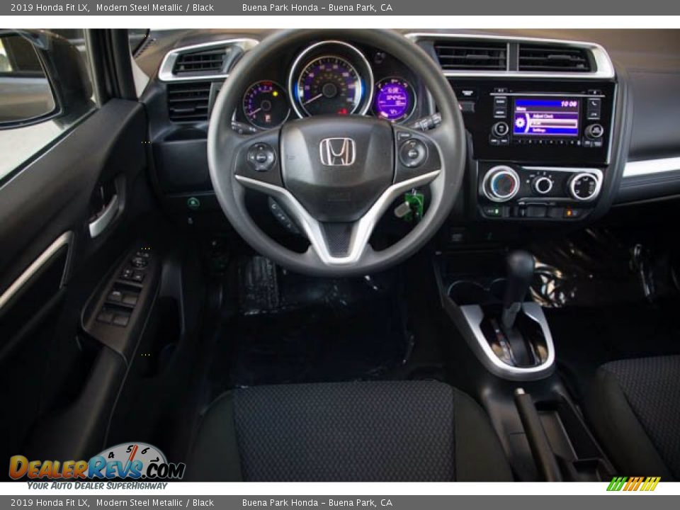 2019 Honda Fit LX Modern Steel Metallic / Black Photo #5