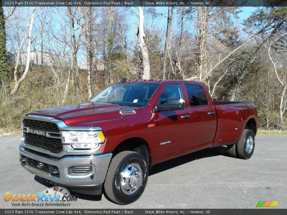 2020 Ram 3500 Tradesman Crew Cab 4x4 Delmonico Red Pearl / Black Photo #2