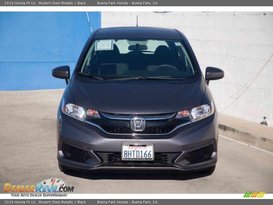 2019 Honda Fit LX Modern Steel Metallic / Black Photo #7