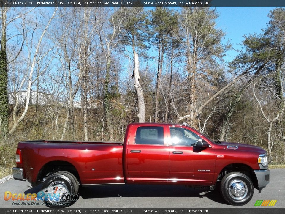 2020 Ram 3500 Tradesman Crew Cab 4x4 Delmonico Red Pearl / Black Photo #5