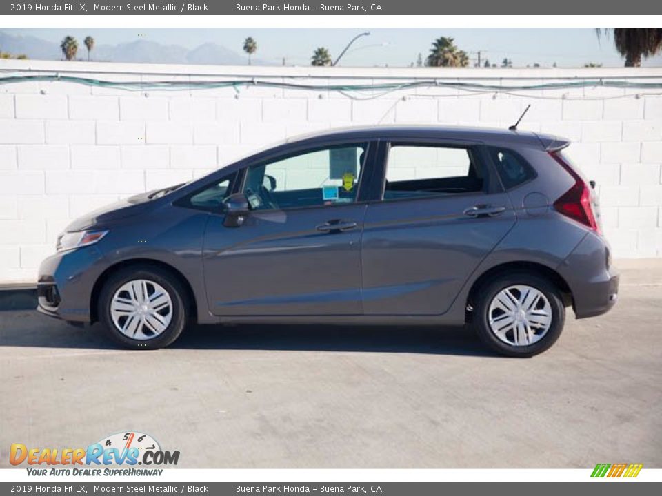 2019 Honda Fit LX Modern Steel Metallic / Black Photo #10