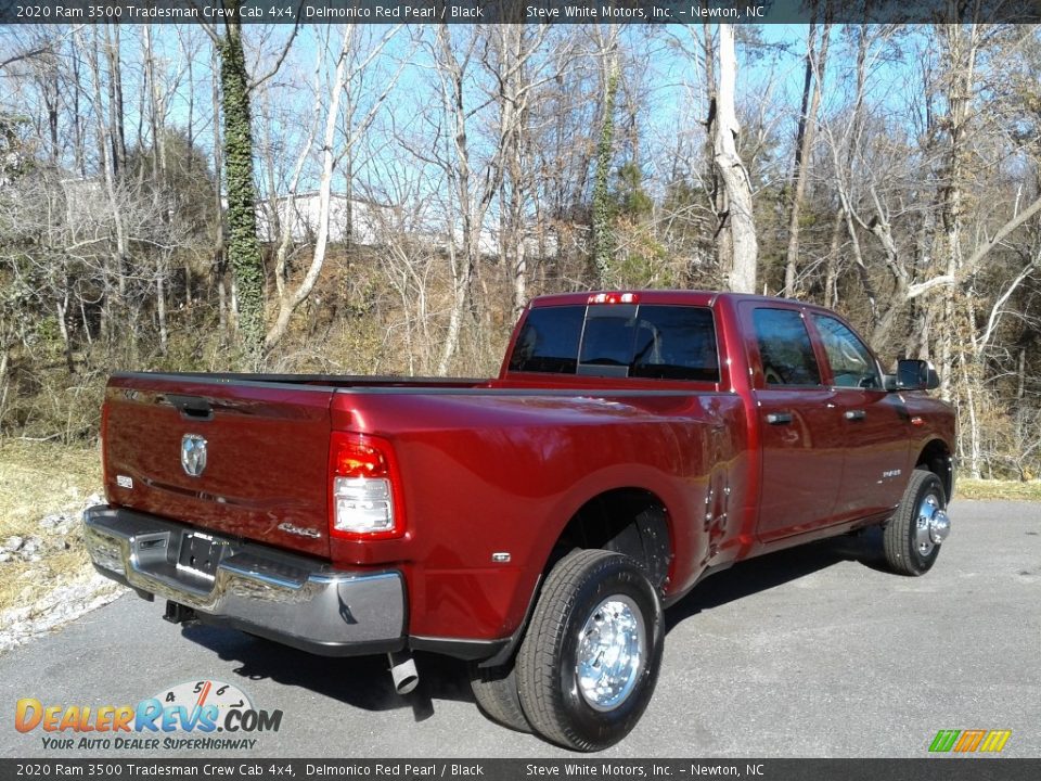 2020 Ram 3500 Tradesman Crew Cab 4x4 Delmonico Red Pearl / Black Photo #6