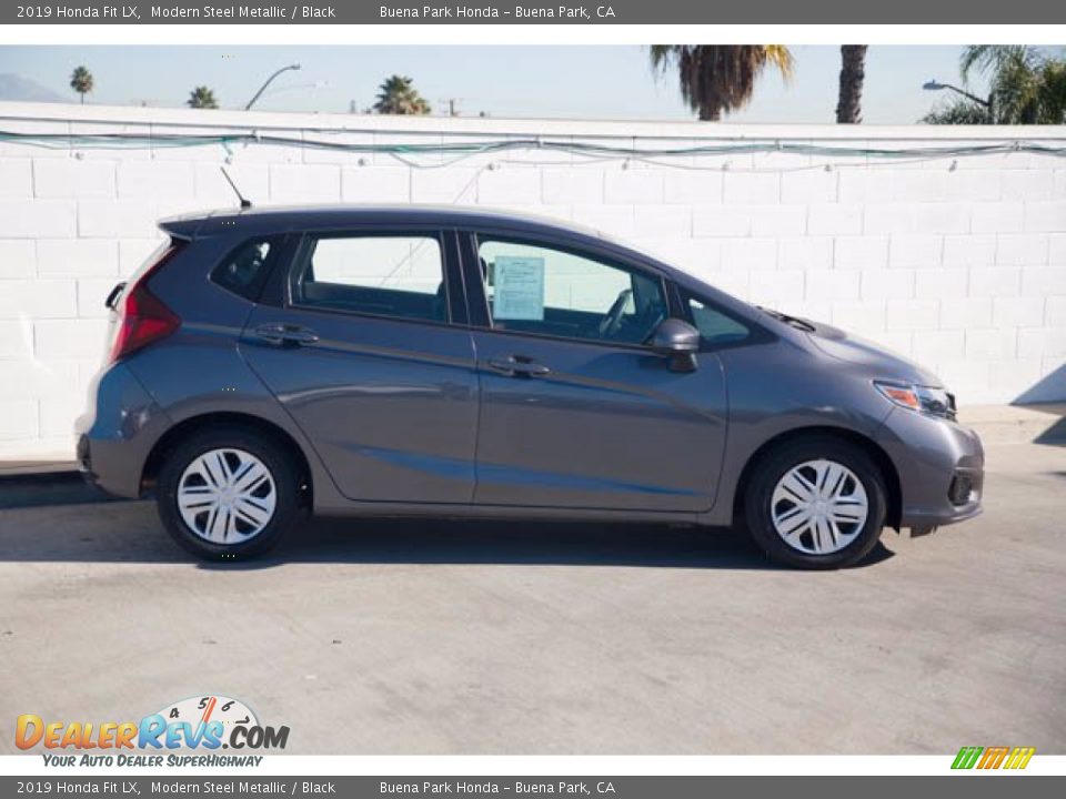 2019 Honda Fit LX Modern Steel Metallic / Black Photo #12