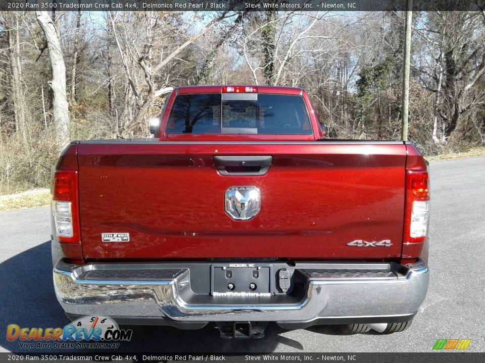 2020 Ram 3500 Tradesman Crew Cab 4x4 Delmonico Red Pearl / Black Photo #7