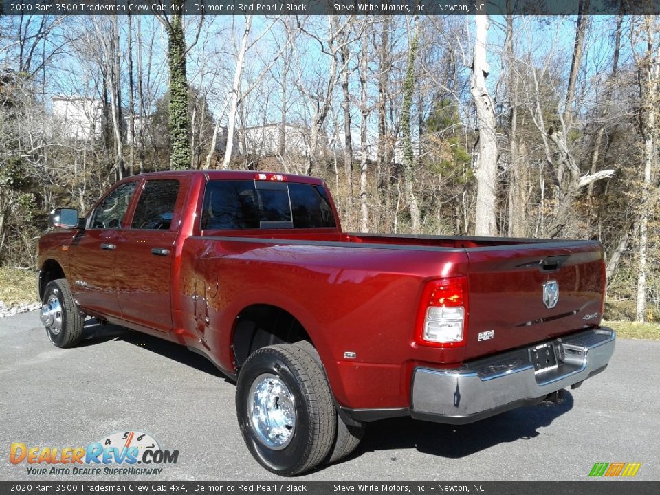 2020 Ram 3500 Tradesman Crew Cab 4x4 Delmonico Red Pearl / Black Photo #9