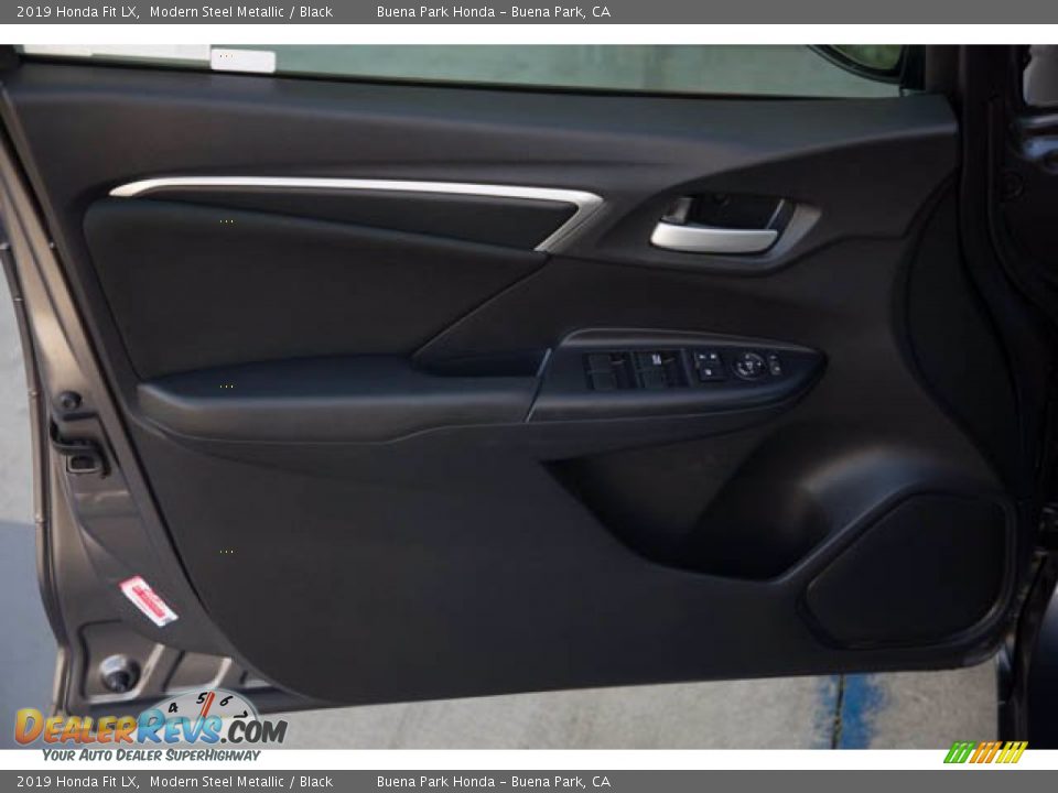 2019 Honda Fit LX Modern Steel Metallic / Black Photo #25