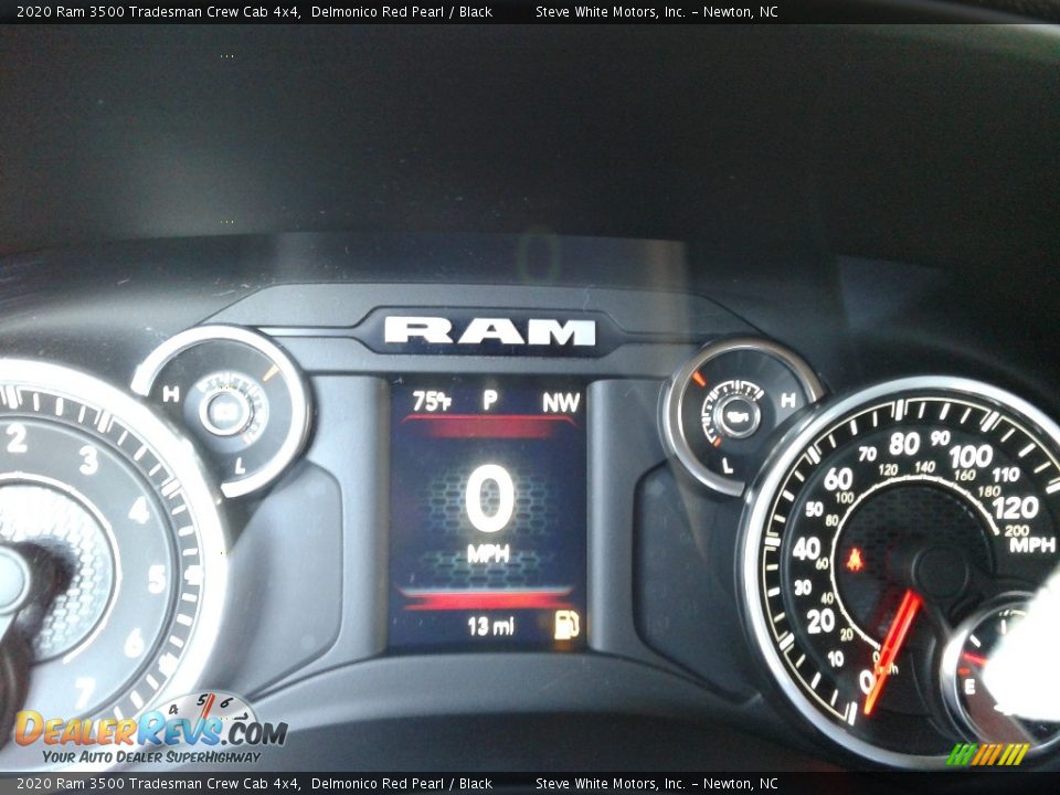 2020 Ram 3500 Tradesman Crew Cab 4x4 Delmonico Red Pearl / Black Photo #20
