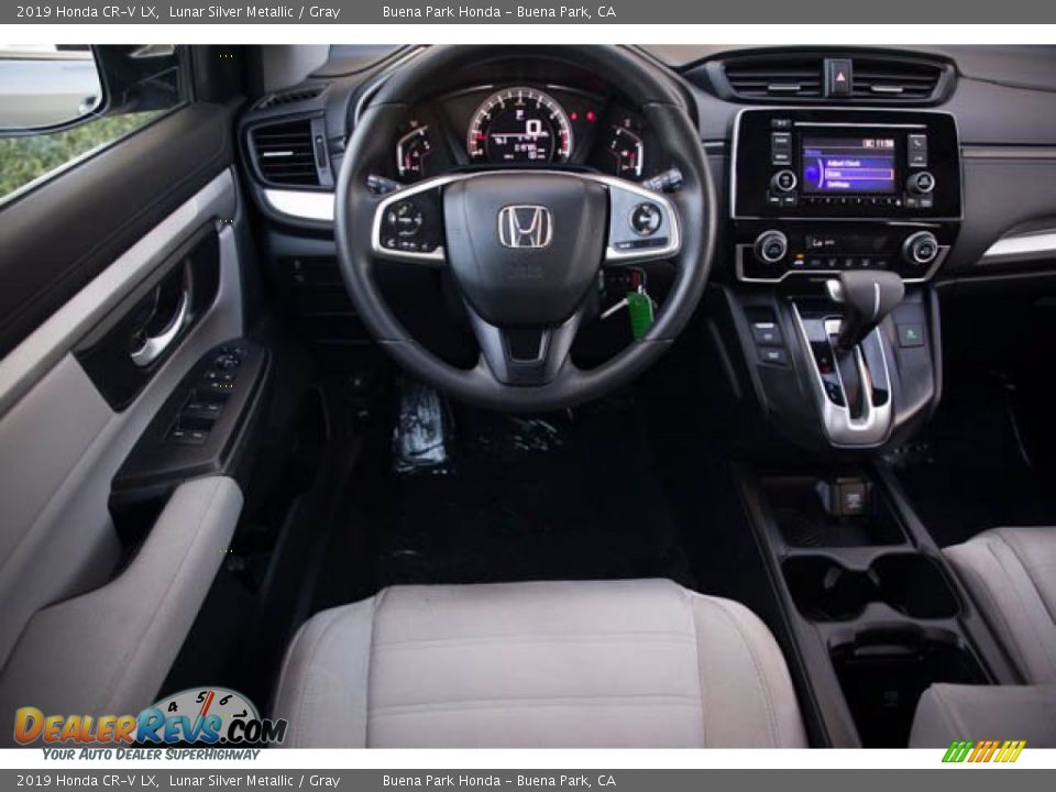 2019 Honda CR-V LX Lunar Silver Metallic / Gray Photo #5