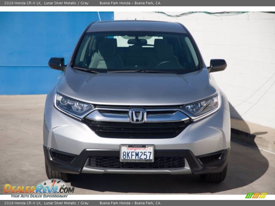 2019 Honda CR-V LX Lunar Silver Metallic / Gray Photo #7