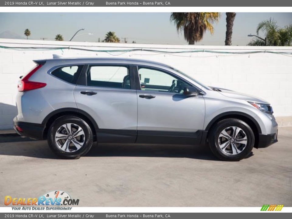 2019 Honda CR-V LX Lunar Silver Metallic / Gray Photo #12