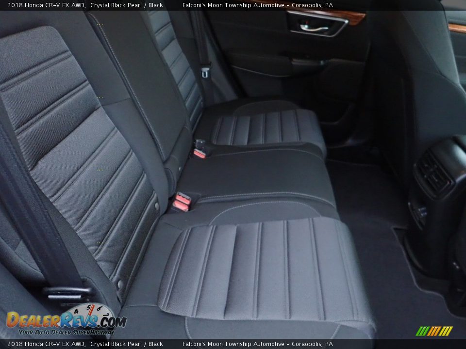 2018 Honda CR-V EX AWD Crystal Black Pearl / Black Photo #14