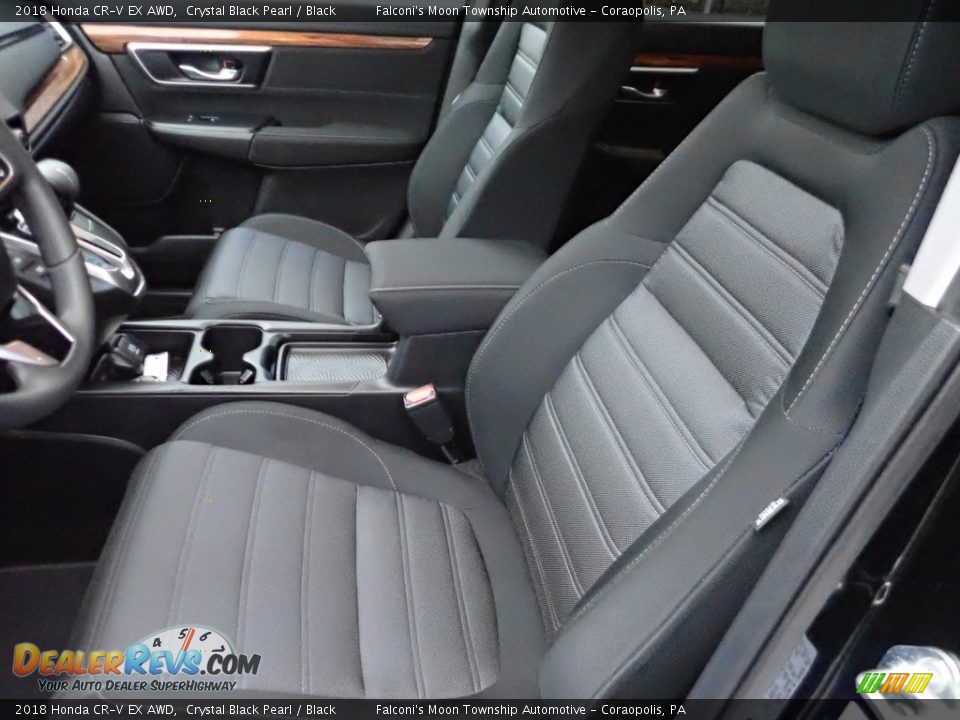 2018 Honda CR-V EX AWD Crystal Black Pearl / Black Photo #15