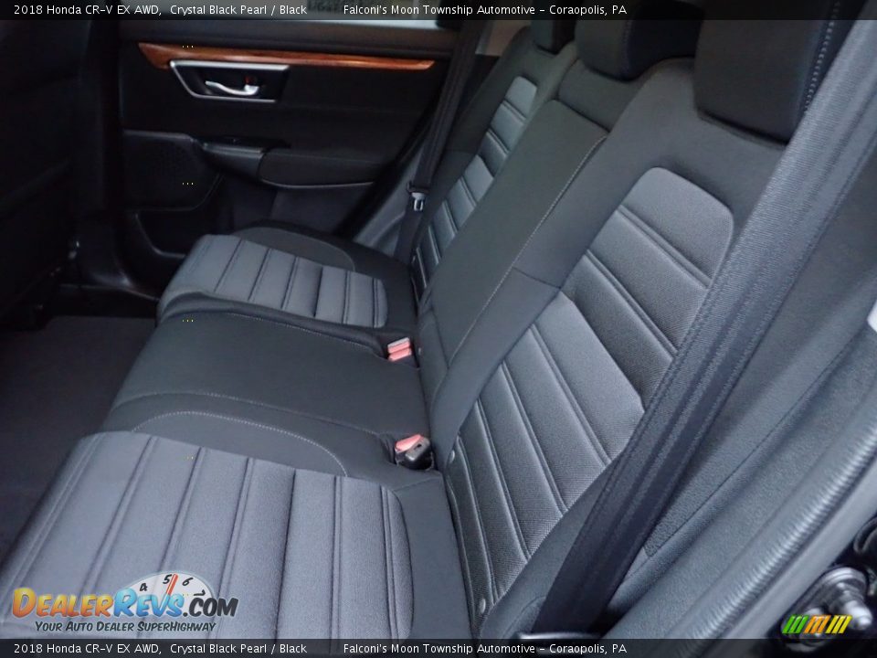 2018 Honda CR-V EX AWD Crystal Black Pearl / Black Photo #16