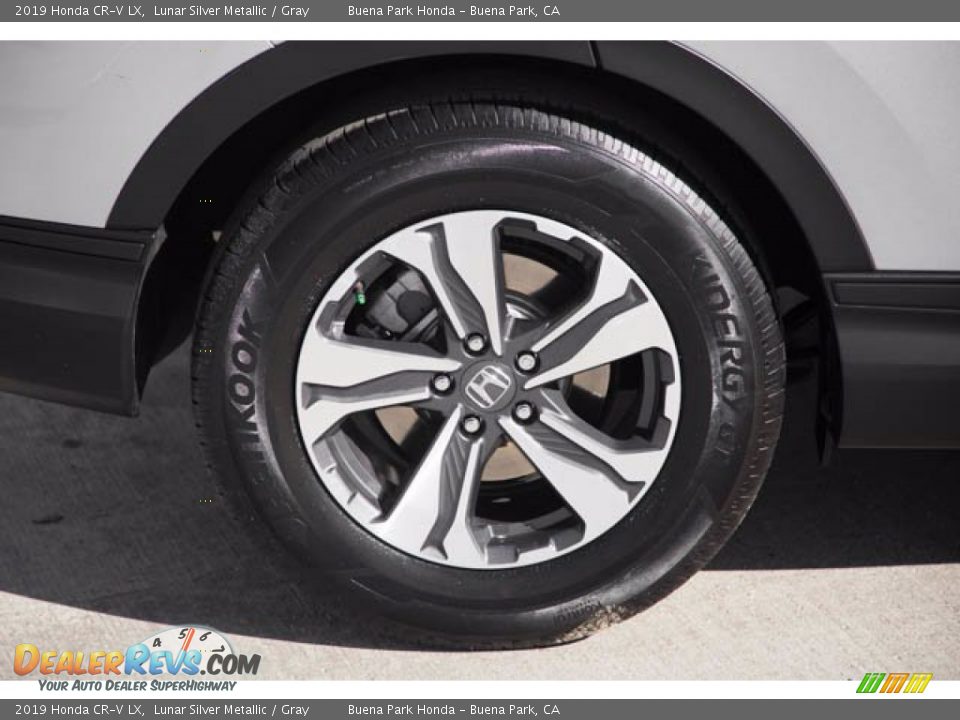 2019 Honda CR-V LX Lunar Silver Metallic / Gray Photo #34