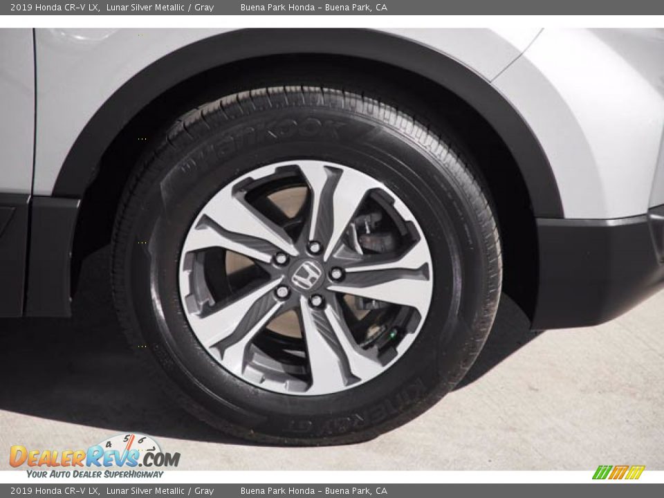 2019 Honda CR-V LX Lunar Silver Metallic / Gray Photo #35