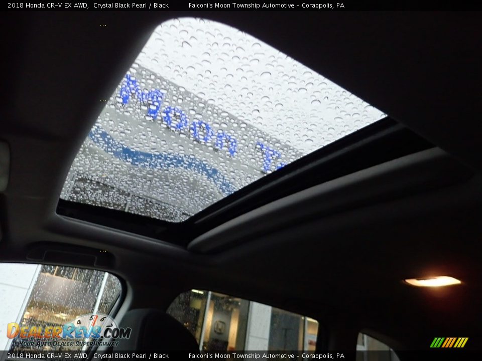 2018 Honda CR-V EX AWD Crystal Black Pearl / Black Photo #21