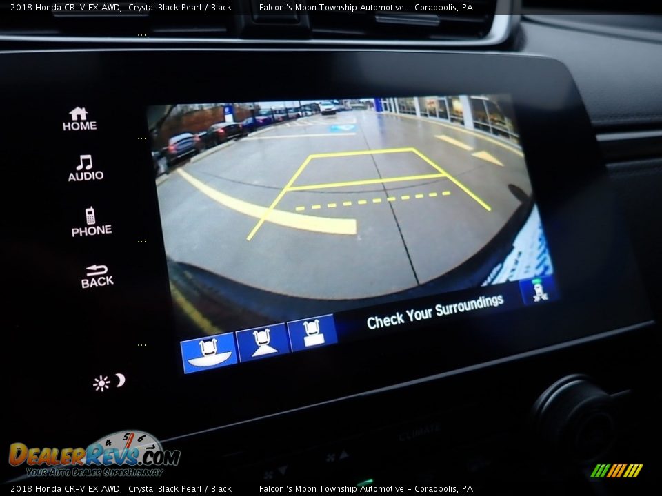 2018 Honda CR-V EX AWD Crystal Black Pearl / Black Photo #25