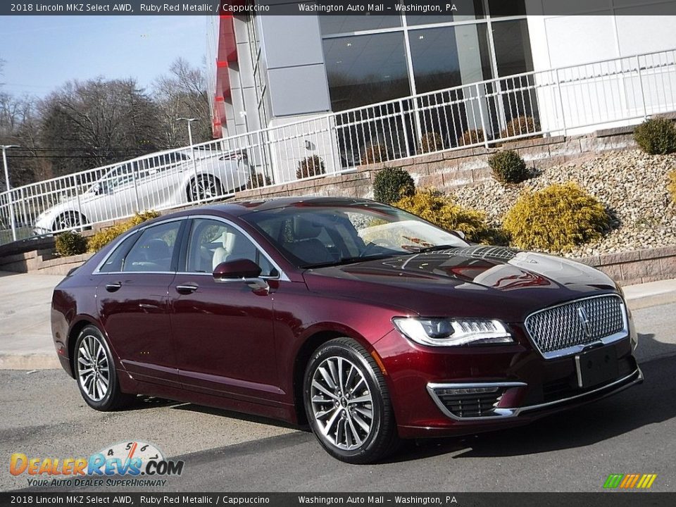 Front 3/4 View of 2018 Lincoln MKZ Select AWD Photo #1