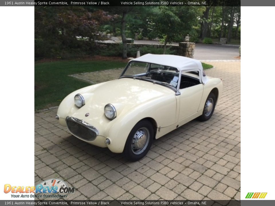 Front 3/4 View of 1961 Austin Healey Sprite Convertible Photo #1