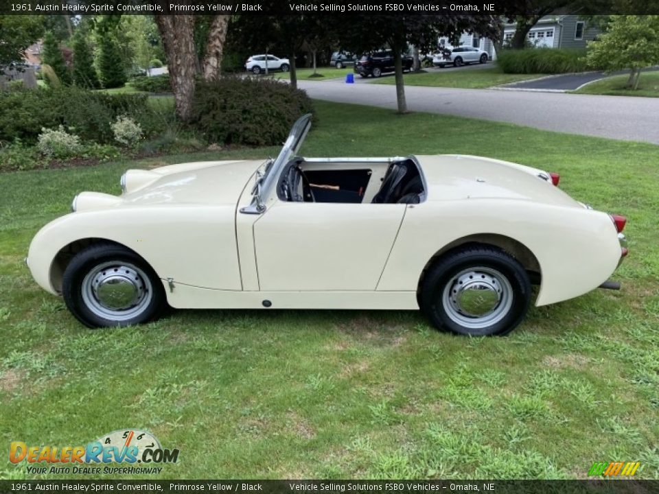 Primrose Yellow 1961 Austin Healey Sprite Convertible Photo #6