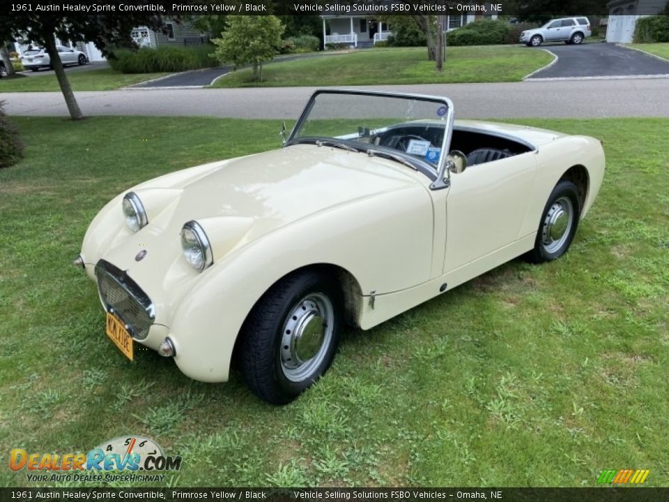 Front 3/4 View of 1961 Austin Healey Sprite Convertible Photo #10