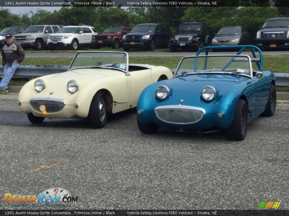 Primrose Yellow 1961 Austin Healey Sprite Convertible Photo #16