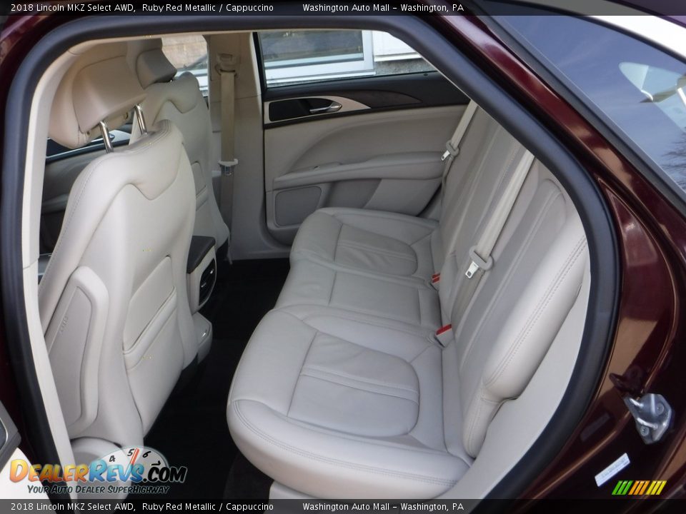 Rear Seat of 2018 Lincoln MKZ Select AWD Photo #27