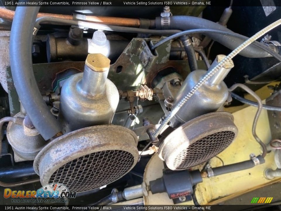 1961 Austin Healey Sprite Convertible 948cc OHV 8-Valve 4 Cylinder Engine Photo #29