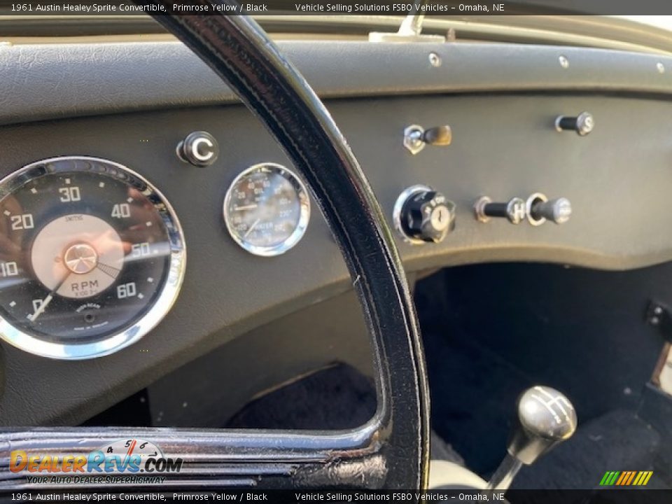 Controls of 1961 Austin Healey Sprite Convertible Photo #33