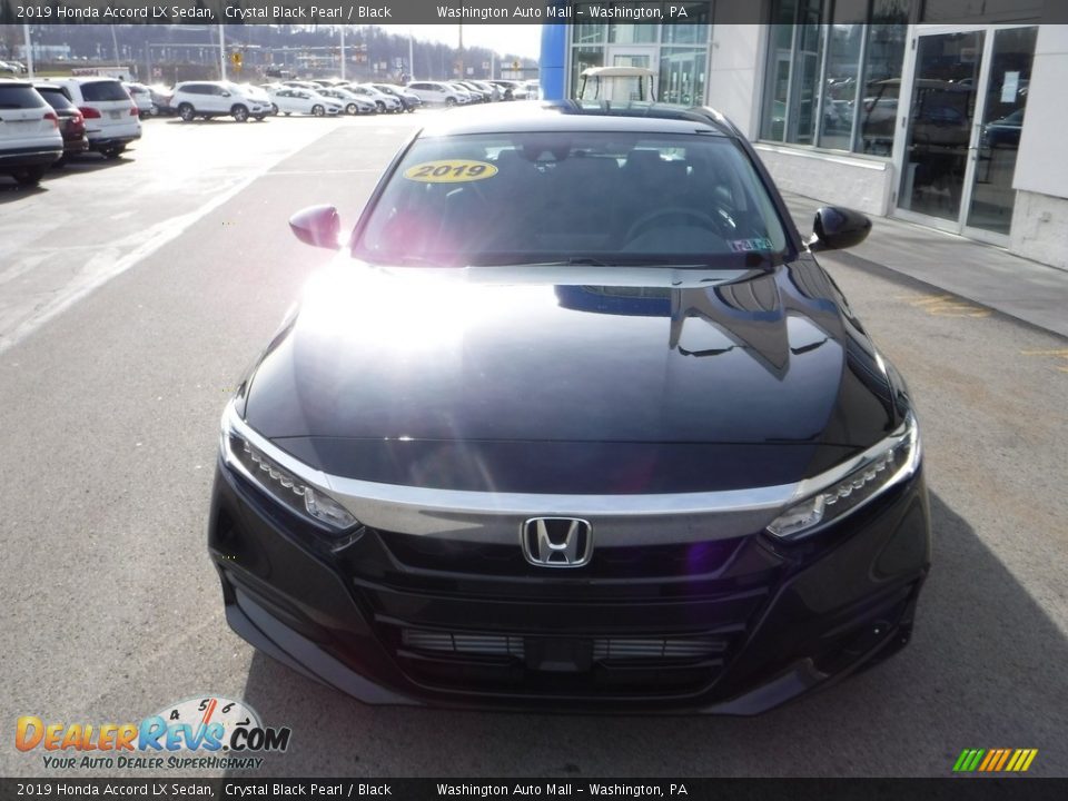 2019 Honda Accord LX Sedan Crystal Black Pearl / Black Photo #4