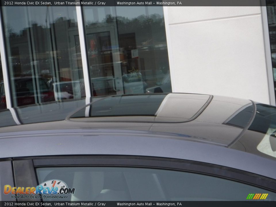 2012 Honda Civic EX Sedan Urban Titanium Metallic / Gray Photo #4