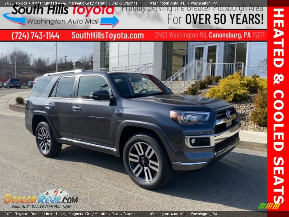 2021 Toyota 4Runner Limited 4x4 Magnetic Gray Metallic / Black/Graphite Photo #1