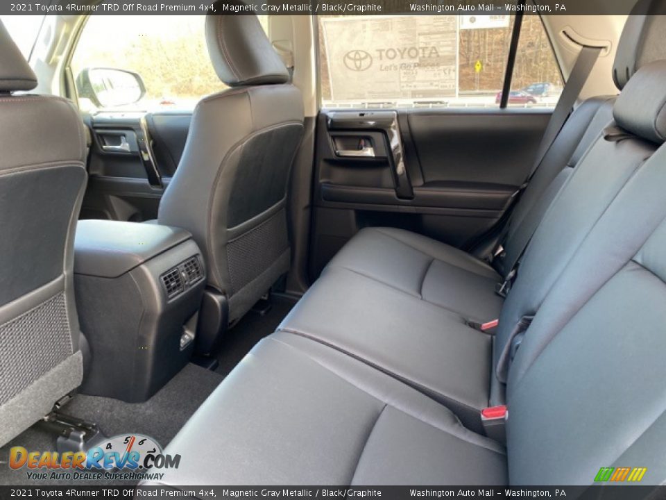Rear Seat of 2021 Toyota 4Runner TRD Off Road Premium 4x4 Photo #28