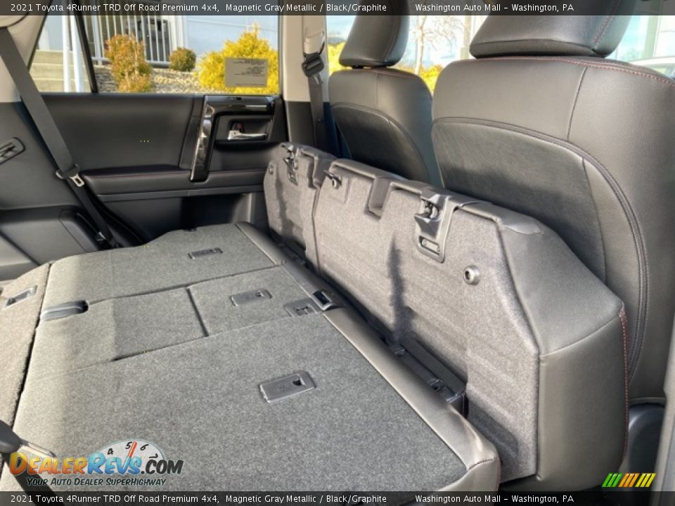 Rear Seat of 2021 Toyota 4Runner TRD Off Road Premium 4x4 Photo #31