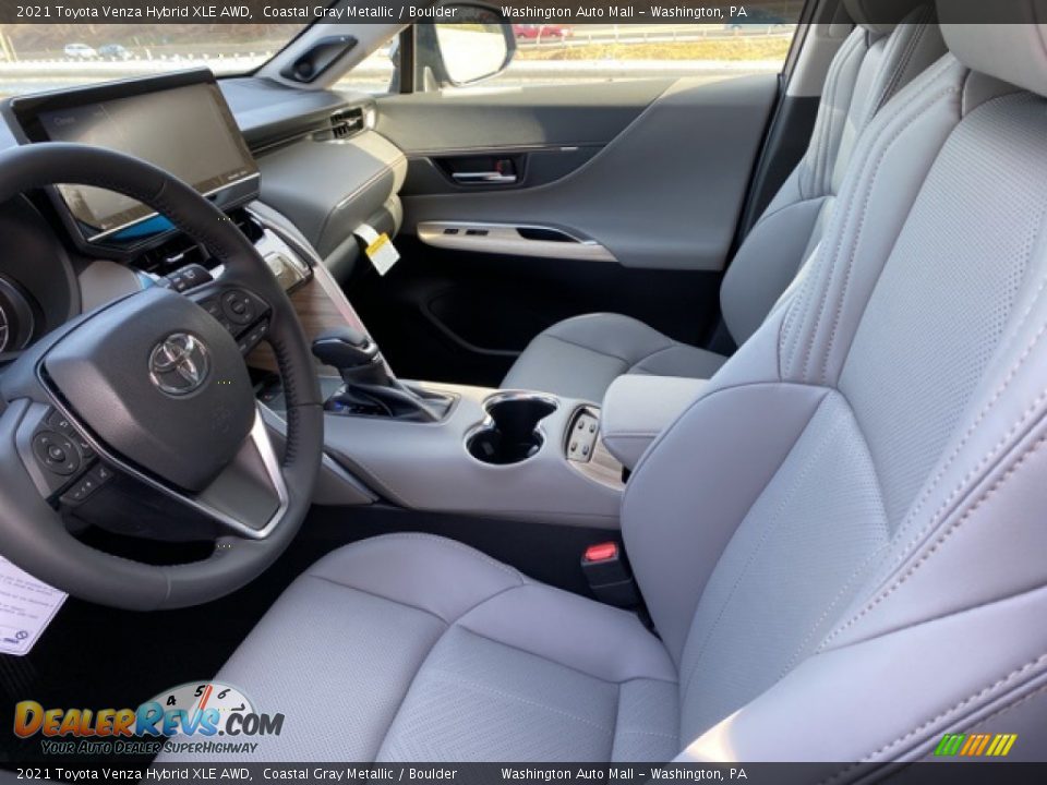 Front Seat of 2021 Toyota Venza Hybrid XLE AWD Photo #4