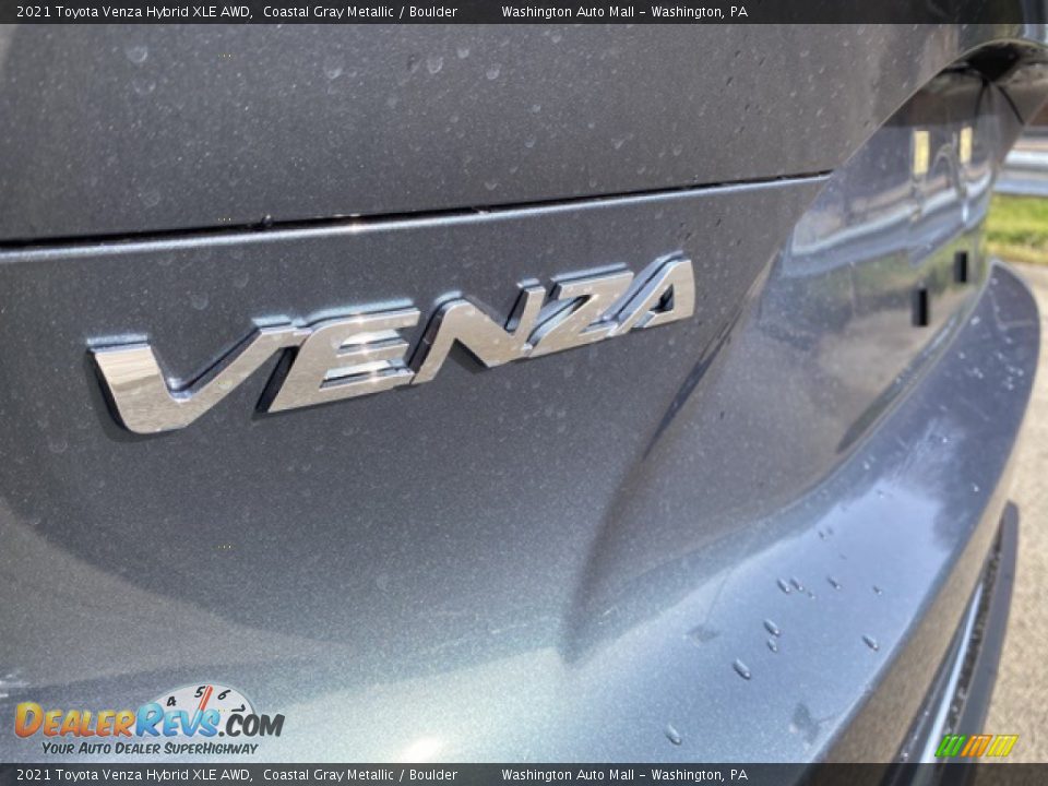 2021 Toyota Venza Hybrid XLE AWD Coastal Gray Metallic / Boulder Photo #25