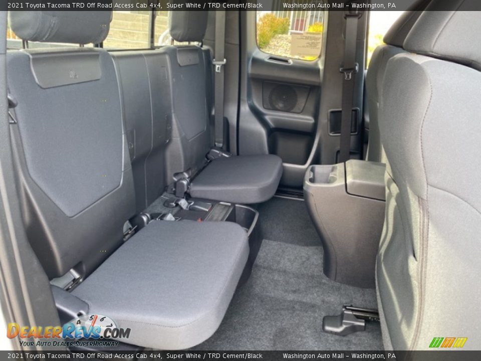 Rear Seat of 2021 Toyota Tacoma TRD Off Road Access Cab 4x4 Photo #26