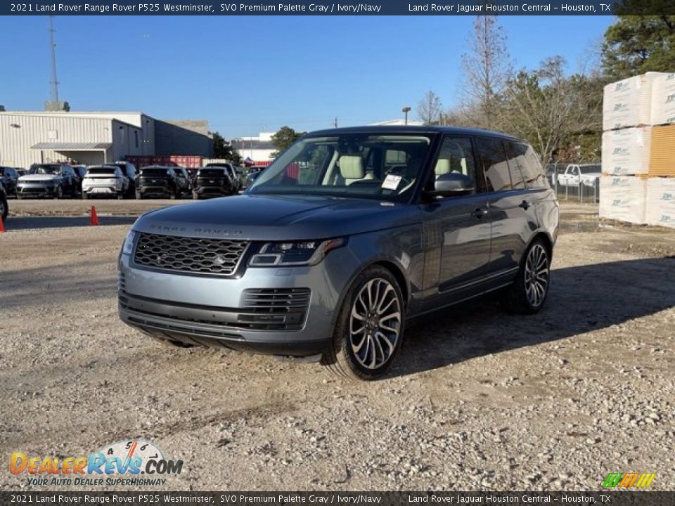 2021 Land Rover Range Rover P525 Westminster SVO Premium Palette Gray / Ivory/Navy Photo #1