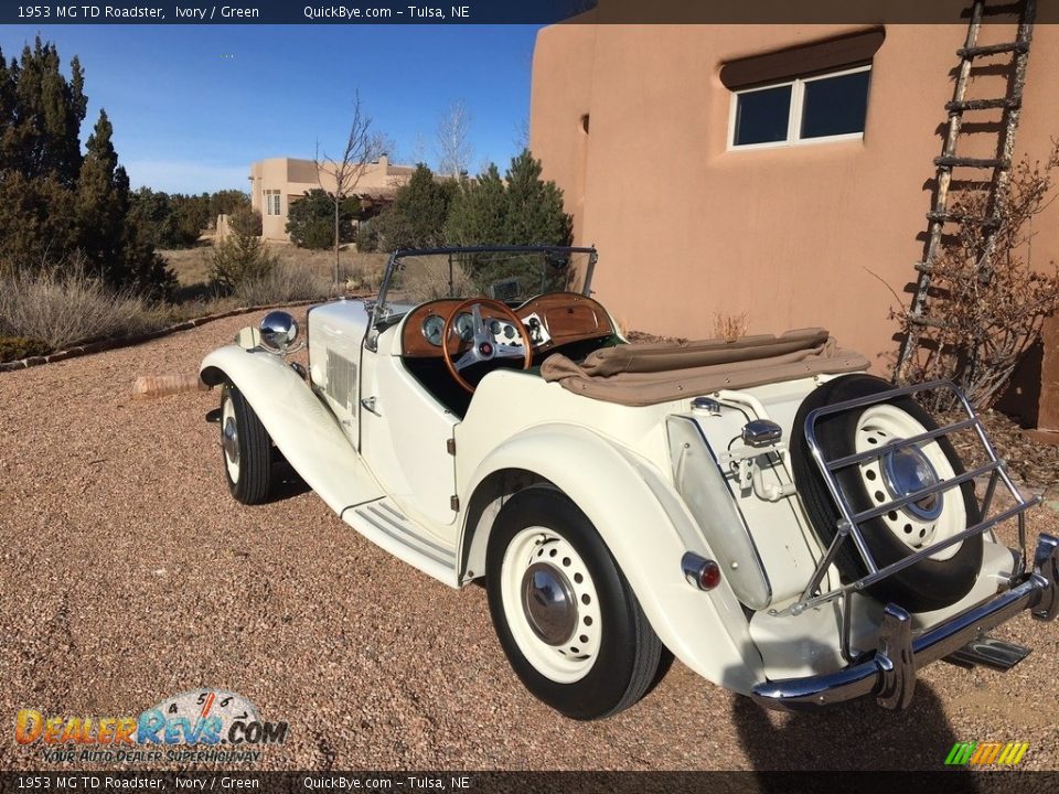 Ivory 1953 MG TD Roadster Photo #3