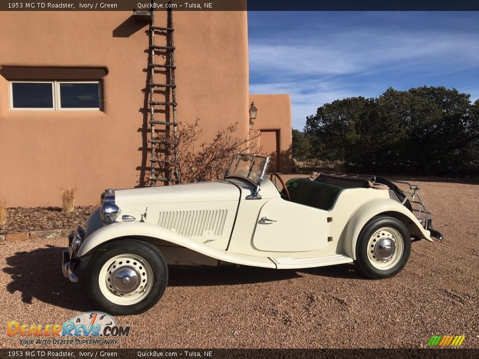 Ivory 1953 MG TD Roadster Photo #4