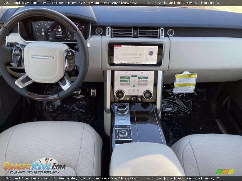 2021 Land Rover Range Rover P525 Westminster SVO Premium Palette Gray / Ivory/Navy Photo #5