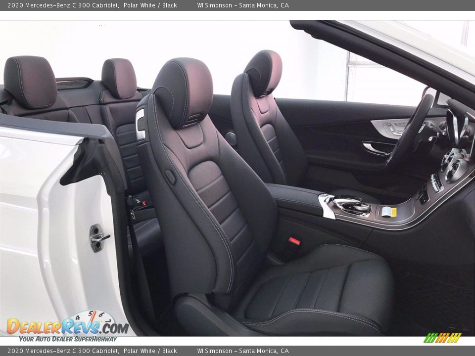 2020 Mercedes-Benz C 300 Cabriolet Polar White / Black Photo #5