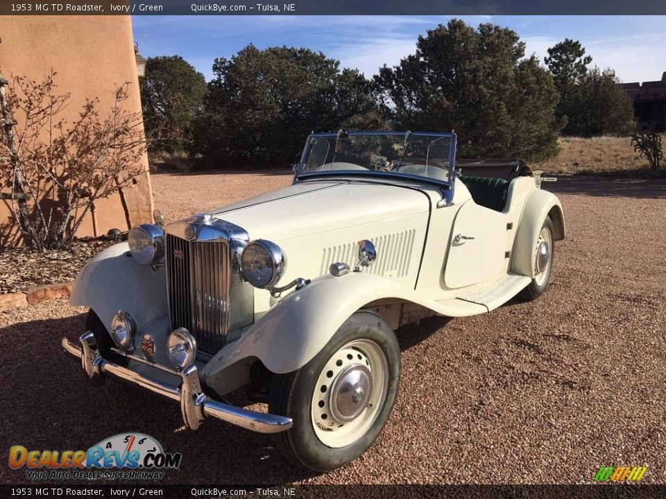 Ivory 1953 MG TD Roadster Photo #5