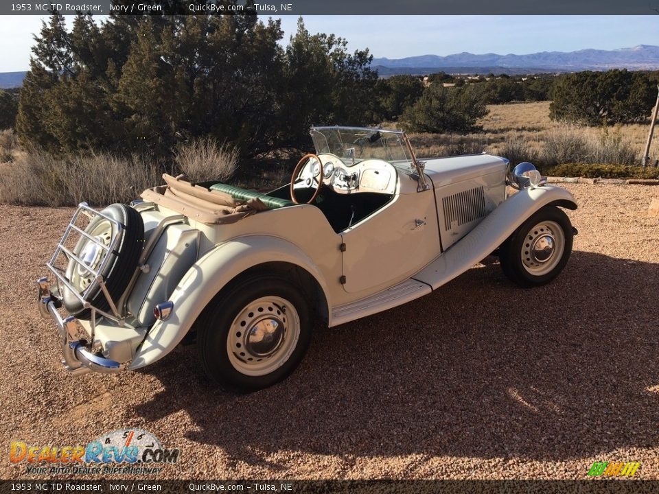 Ivory 1953 MG TD Roadster Photo #9