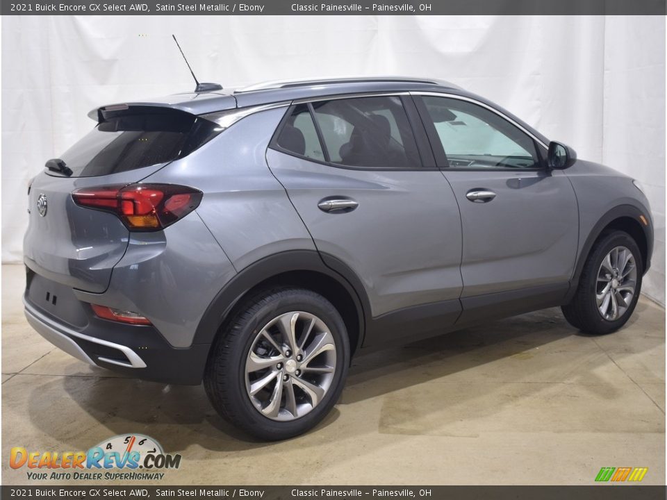 2021 Buick Encore GX Select AWD Satin Steel Metallic / Ebony Photo #2